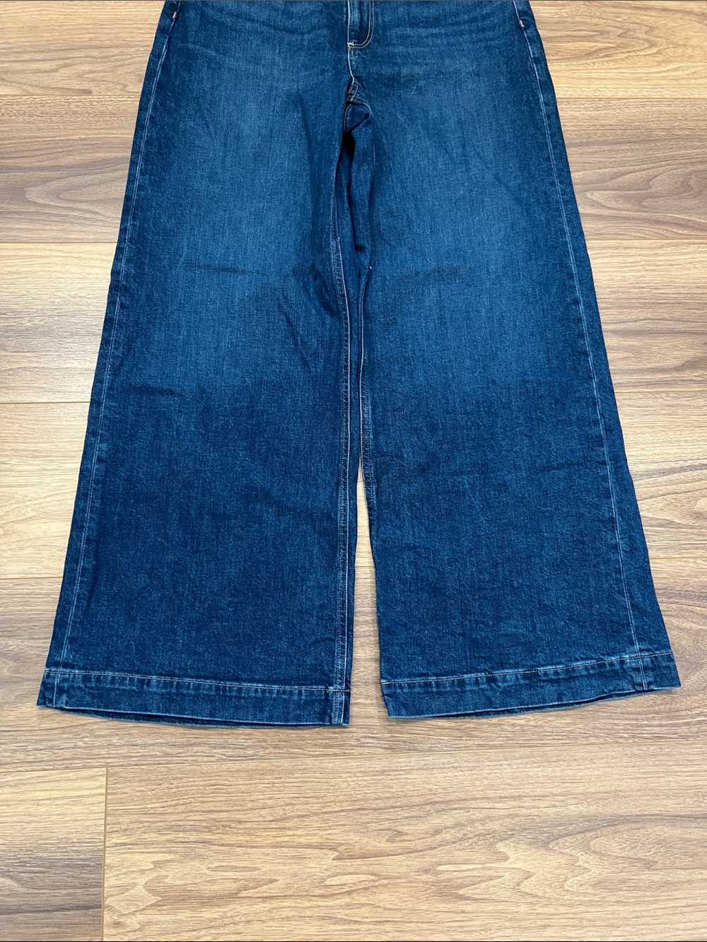 Paige Wide Leg Harper Jeans in Gracie Lou Size 30 - Picture 7 of 14